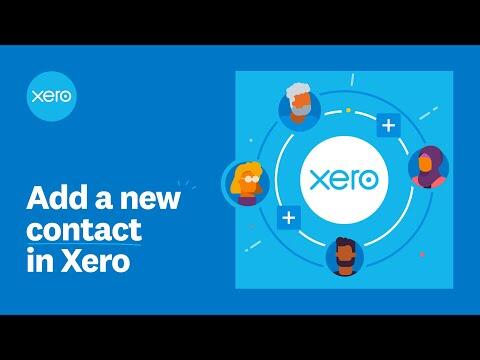 Add a contact theme in Xero