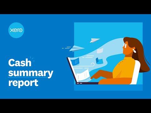 Cash Summary Report