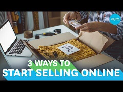 How to sell online: 3 ways to get started