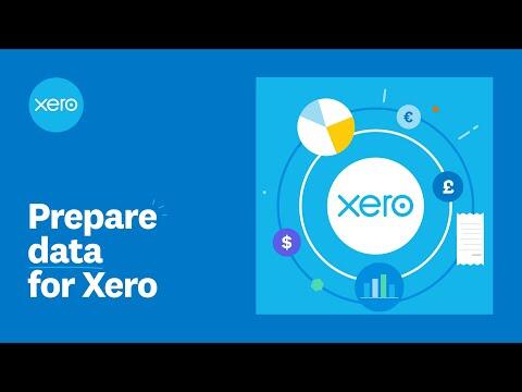 Prepare data for Xero