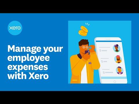 Manage your employee expenses with Xero
