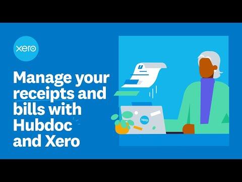 Manage your receipts and bills with Hubdoc and Xero
