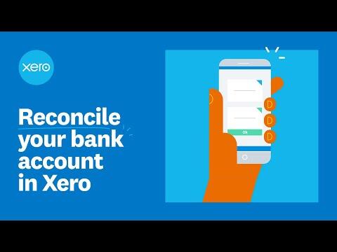 Reconcile your bank account in Xero