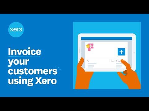 Invoice your customers using Xero