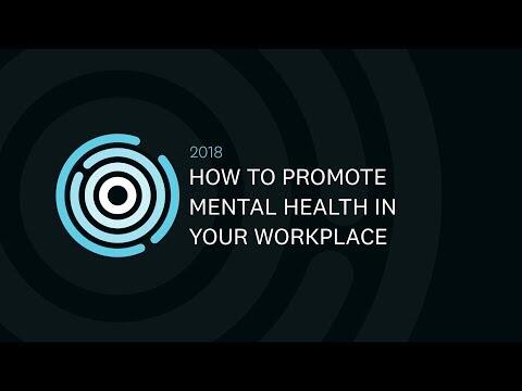 How to promote mental health in your workplace