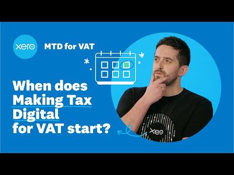 When does Making Tax Digital for VAT start?