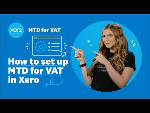 How can I set up for Making Tax Digital for VAT in Xero?