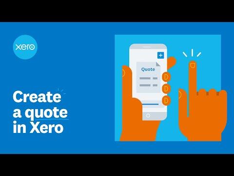 Create a quote in Xero
