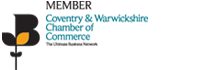 Member of Coventry and Warwickshire Chamber of Commerce