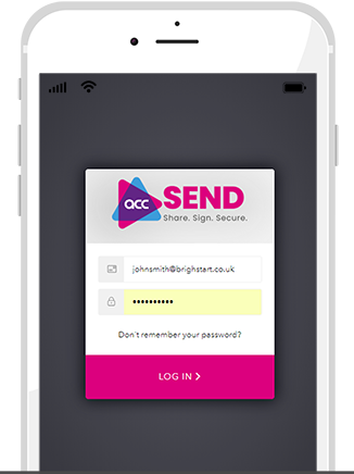accSEND Secure Messaging Tool
